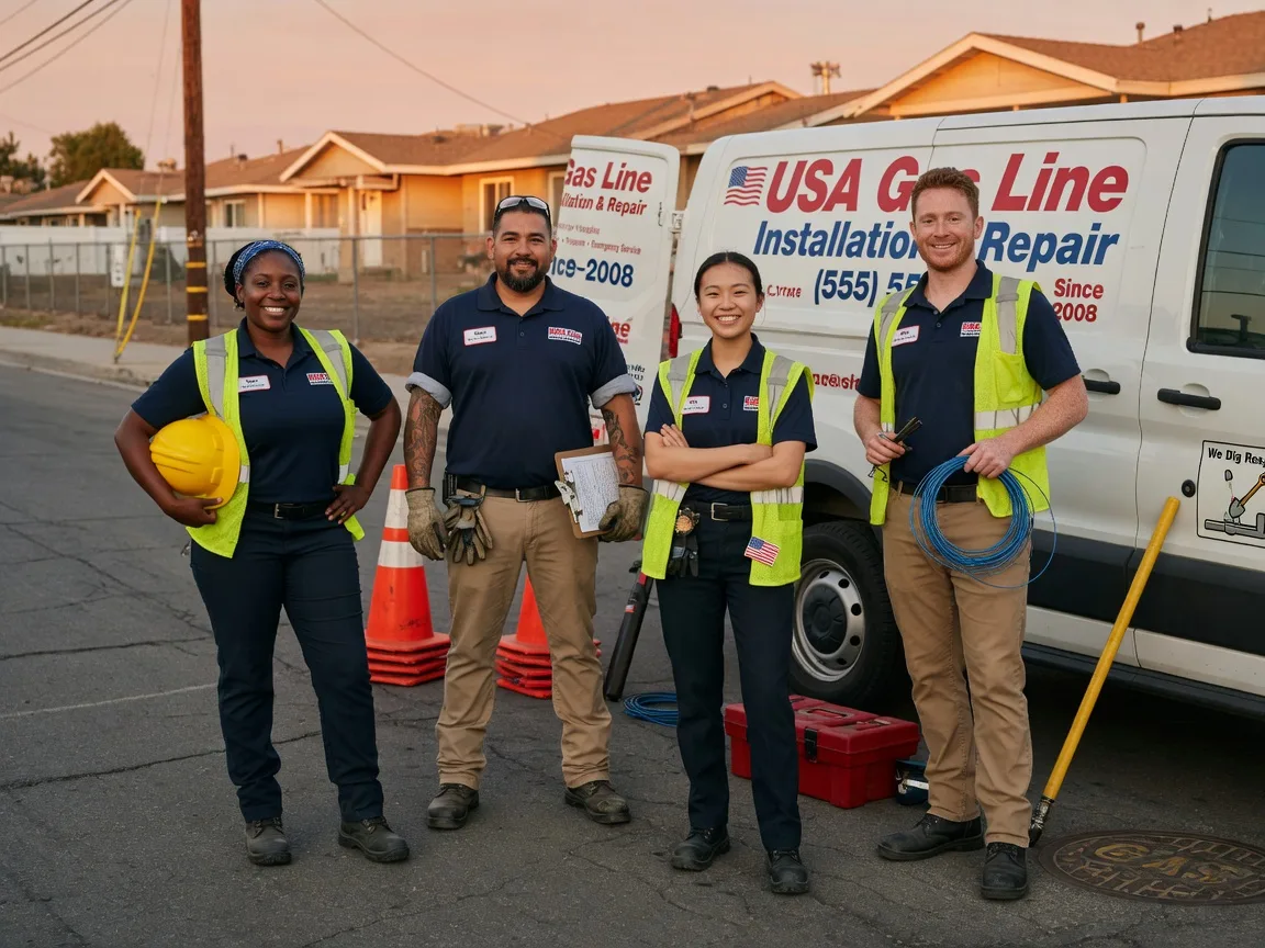 Gas Line Installation company in Maud, OK